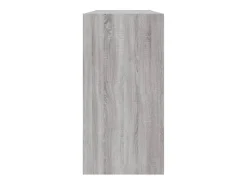 Estantería/Aparador madera contrachapada gris Sonoma 50x25x80cm