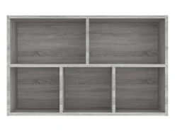 Estantería/Aparador madera contrachapada gris Sonoma 50x25x80cm