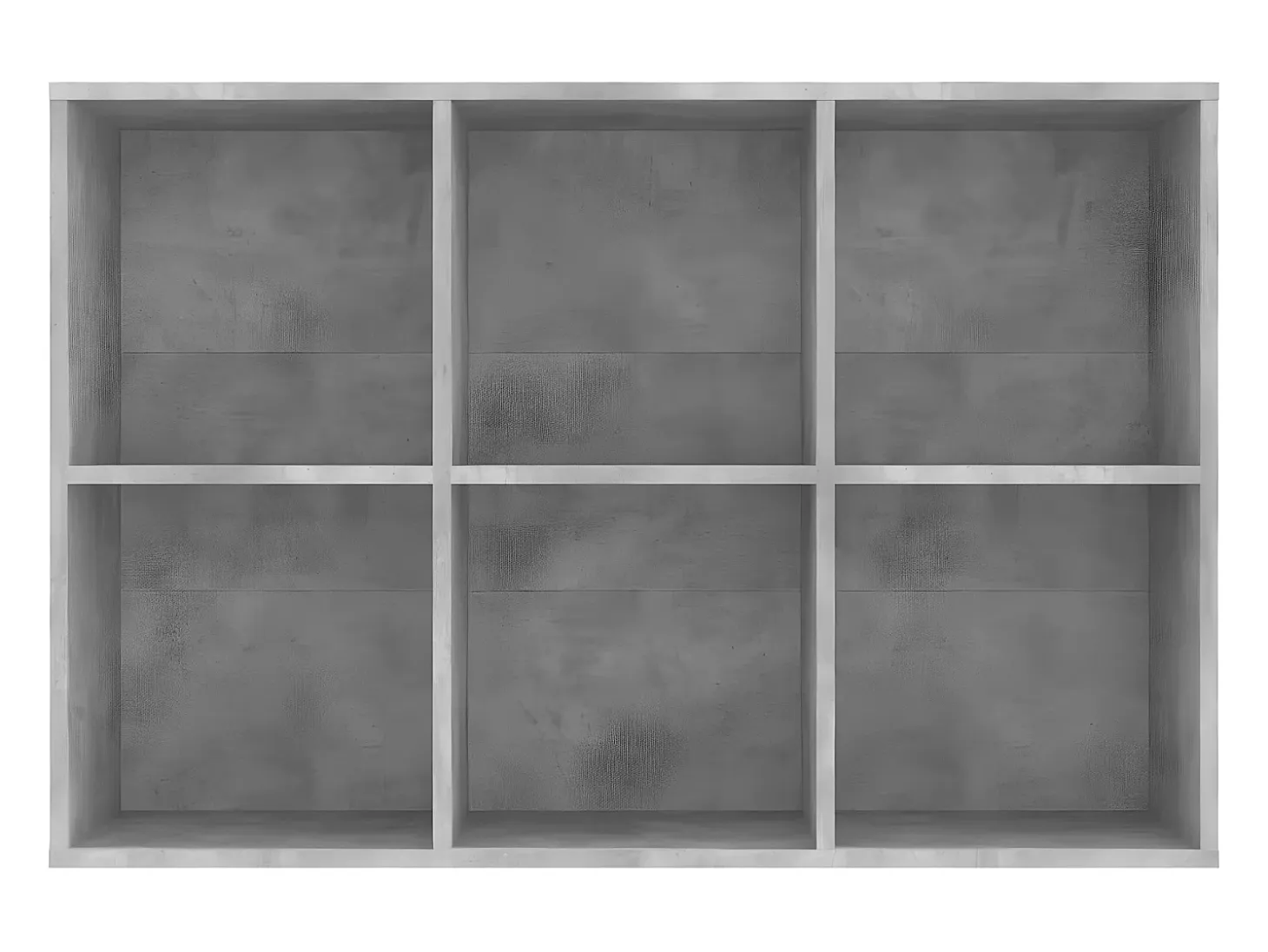 Estantería/Aparador madera contrachapada hormigón 66x30x97,8 cm