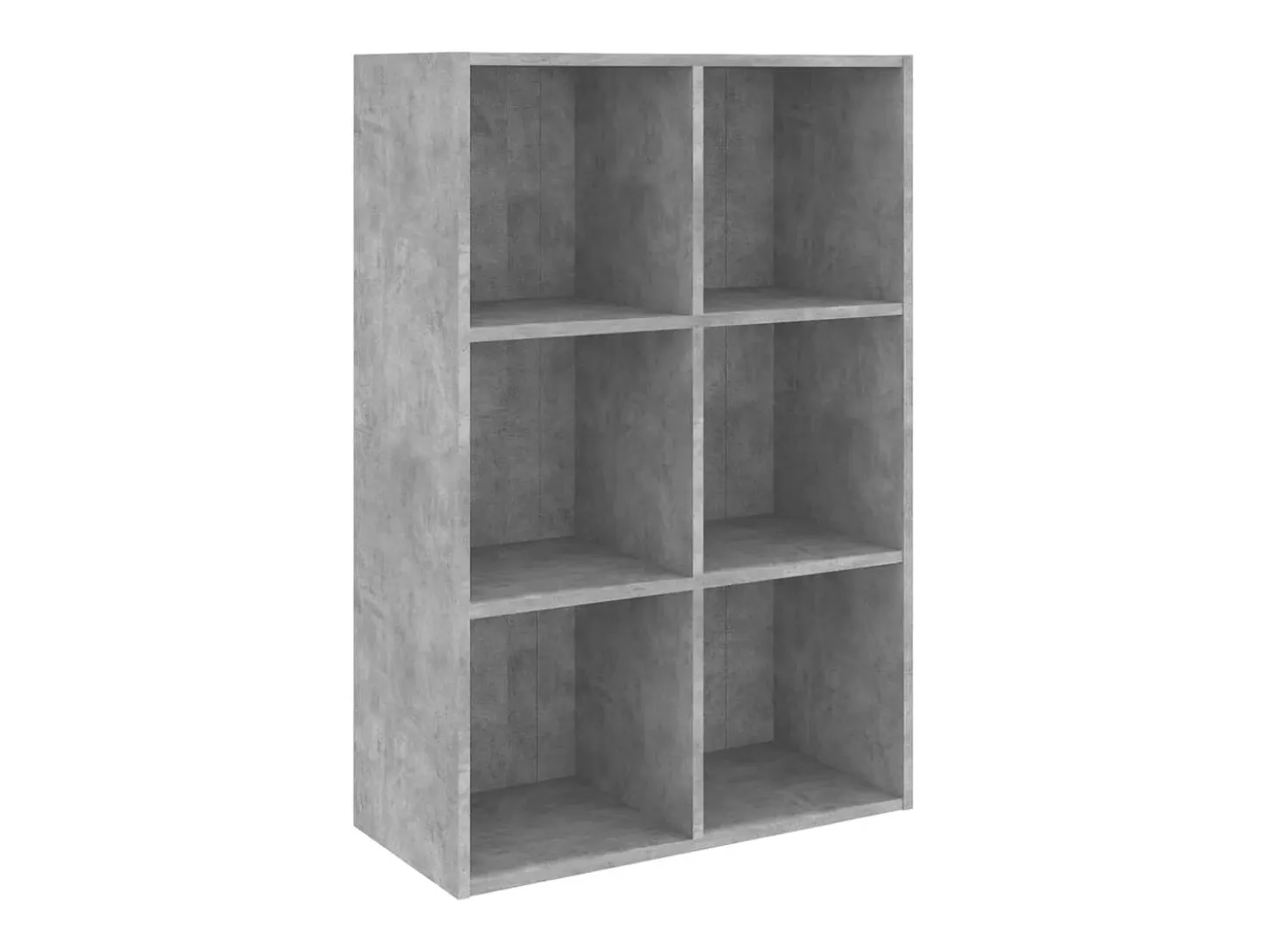 Estantería/Aparador madera contrachapada hormigón 66x30x97,8 cm