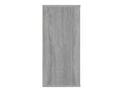Estantería/Aparador madera contrachapada gris Sonoma 66x30x98cm