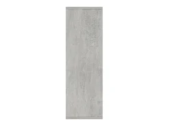 Estantería/Aparador madera contrachapada gris 50x25x80 cm