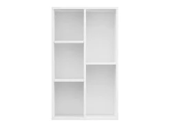 Estantería/Aparador madera contrachapada blanco 50x25x80 cm