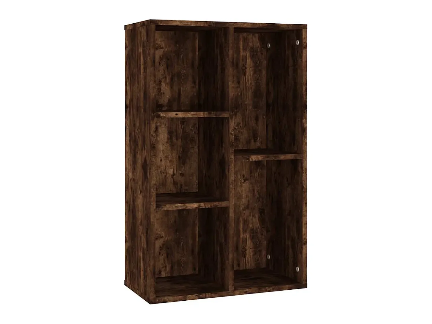 Estantería/Aparador madera contrachapada roble humo 50x25x80 cm
