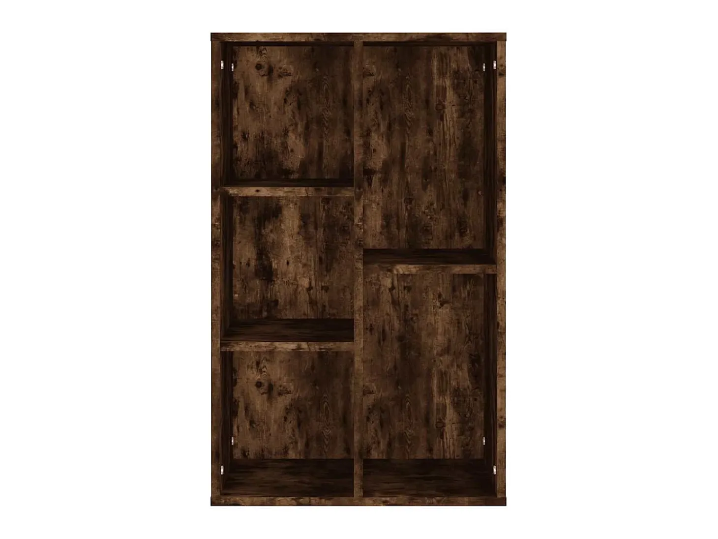 Estantería/Aparador madera contrachapada roble humo 50x25x80 cm
