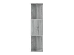 Estantería/Biombo madera contrachapada gris Sonoma 80x24x96 cm