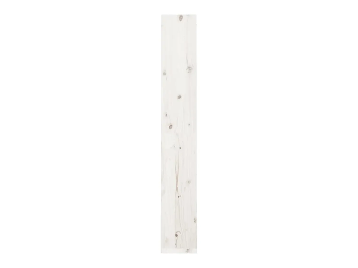 Estantería/divisor de espacios madera pino blanco 60x30x199,5cm