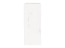 Estantería/divisor de espacios madera pino blanco 60x30x71,5 cm