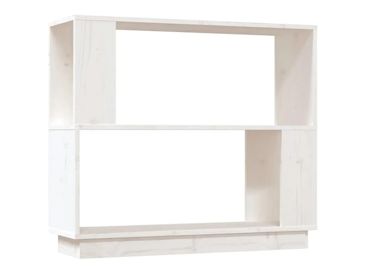 Estantería/divisor de espacios madera de pino blanco 80x25x70cm