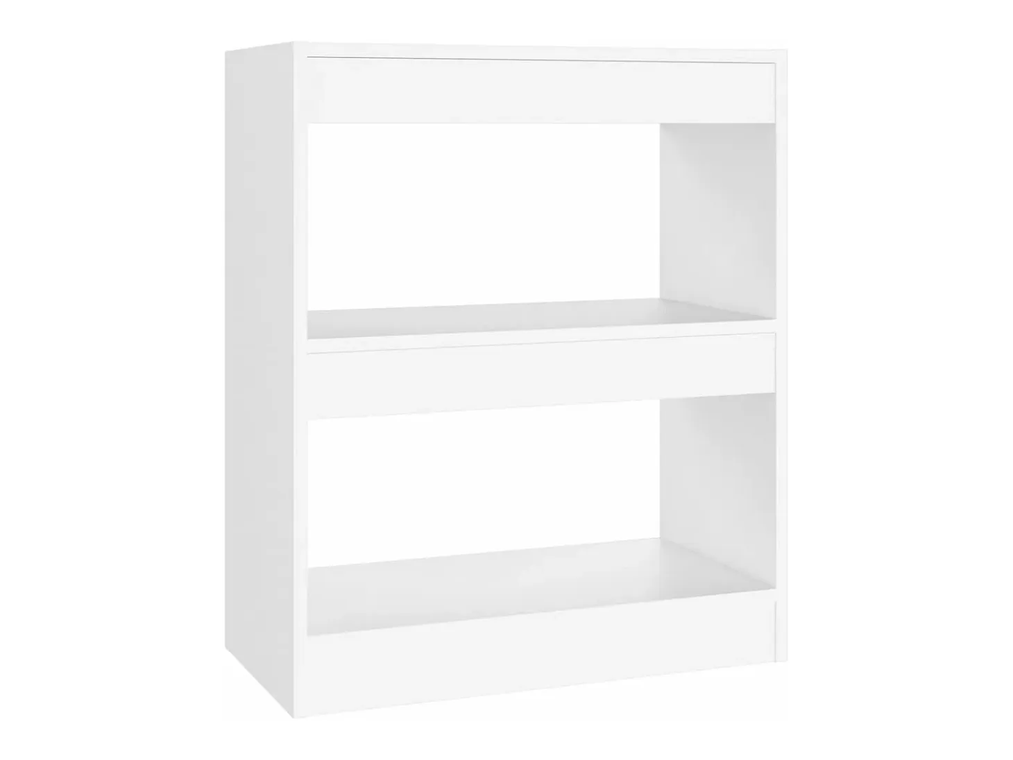 Estantería/divisor de espacios blanco 60x30x72 cm