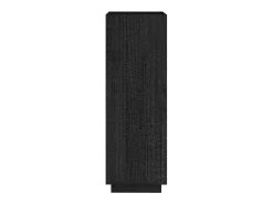 Estantería/divisor de espacios madera pino negro 40x35x103 cm