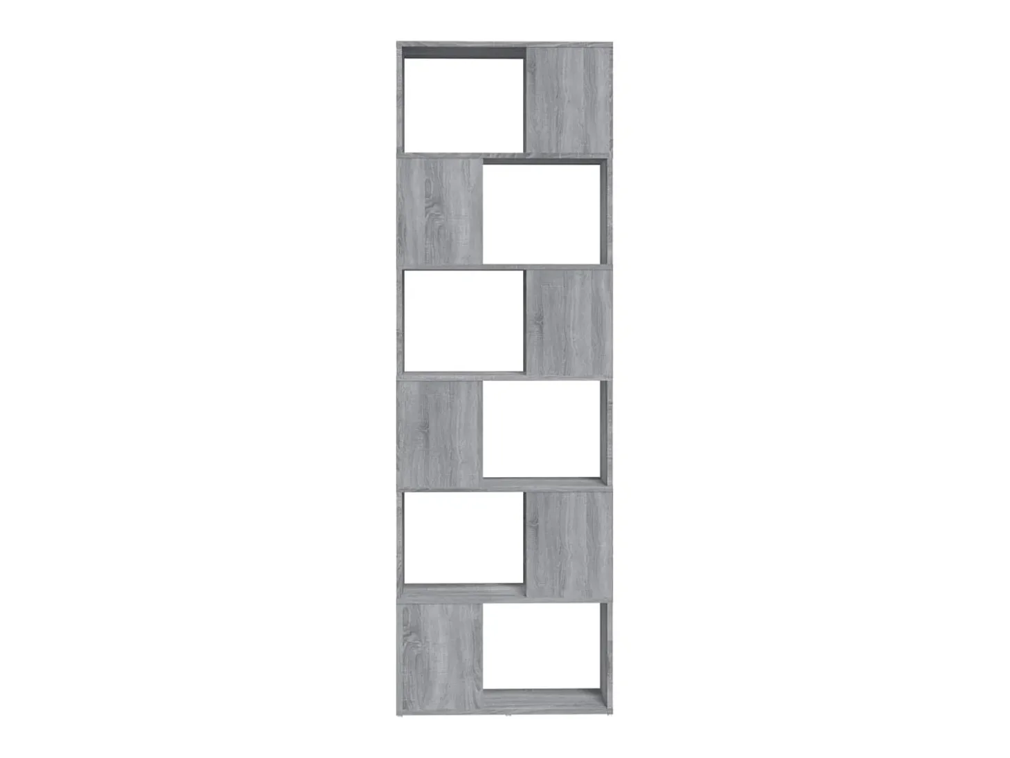 Estantería/divisor de espacios gris Sonoma 60x24x186 cm