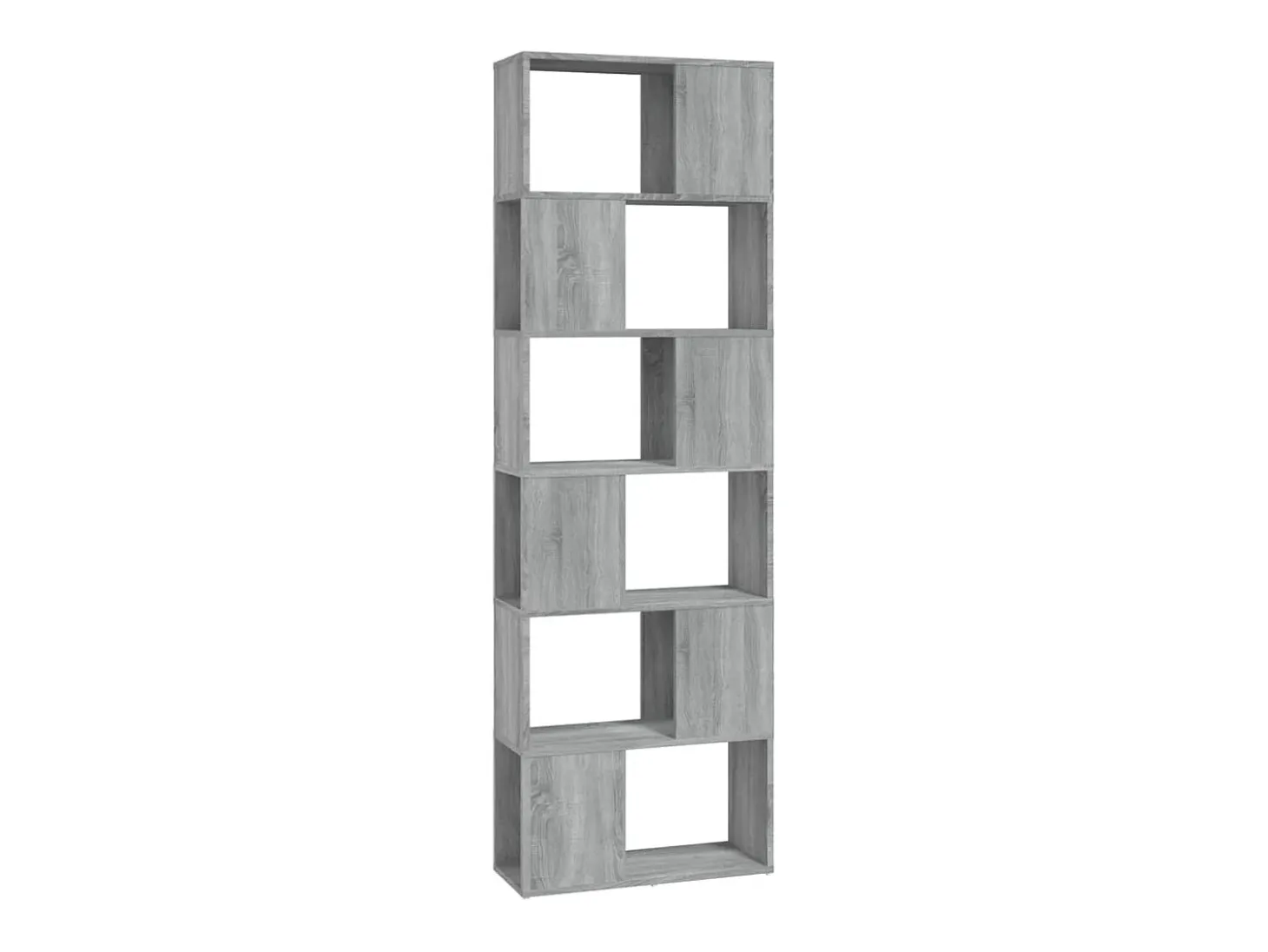Estantería/divisor de espacios gris Sonoma 60x24x186 cm