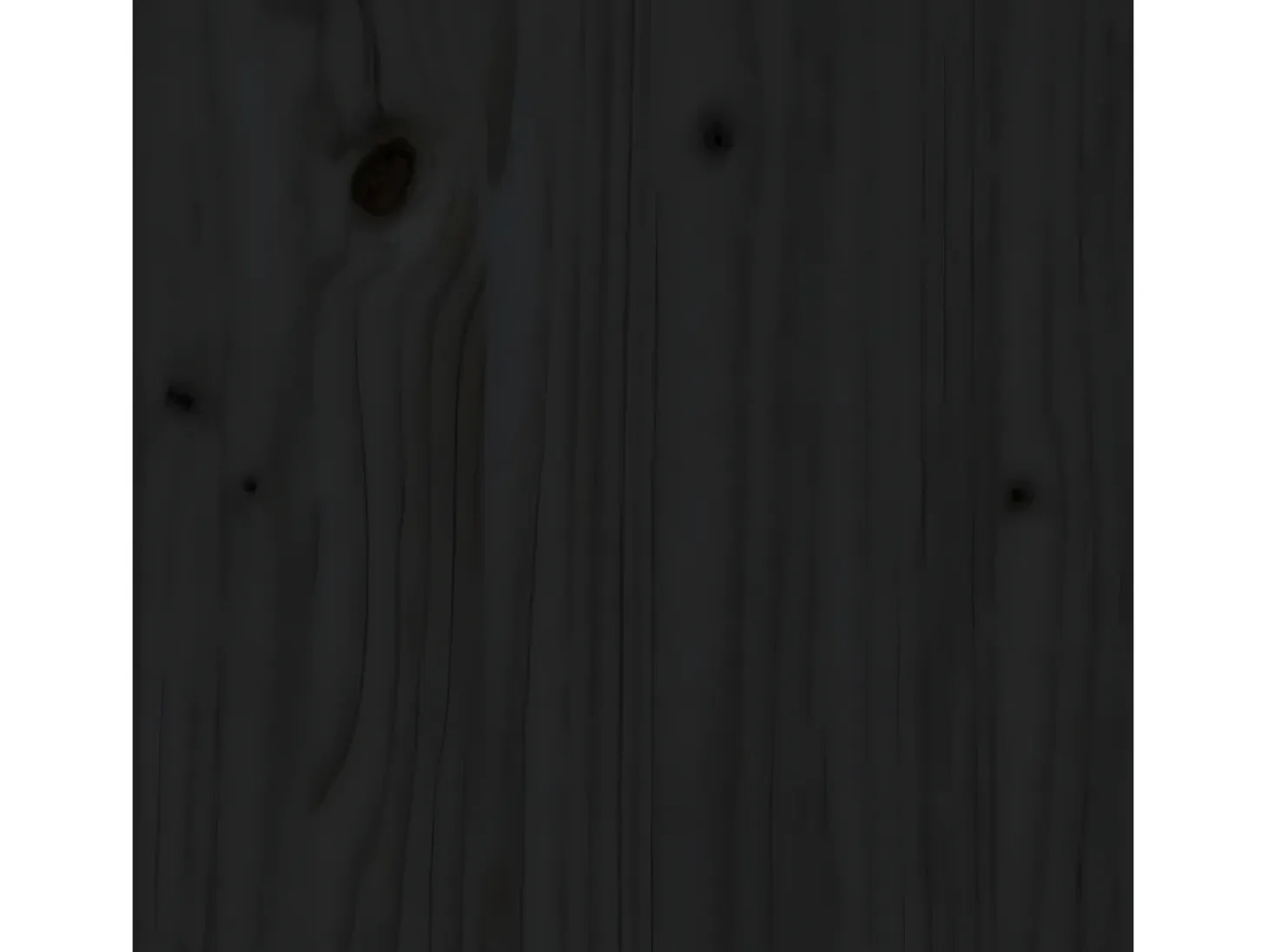 Estantería/divisor de espacios madera pino negro 80x25x163,5 cm