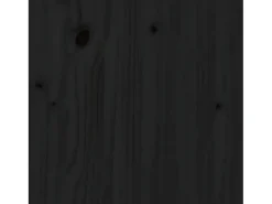 Estantería/divisor de espacios madera pino negro 80x30x135,5 cm