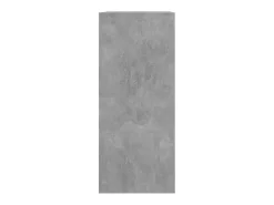 Estantería/divisor de espacios gris hormigón 40x30x72 cm