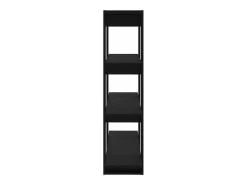 Estantería/divisor de espacios negro 100x30x123,5 cm