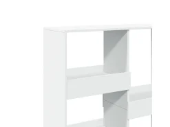 Estantería/divisor de espacios blanco 100x33x115 cm