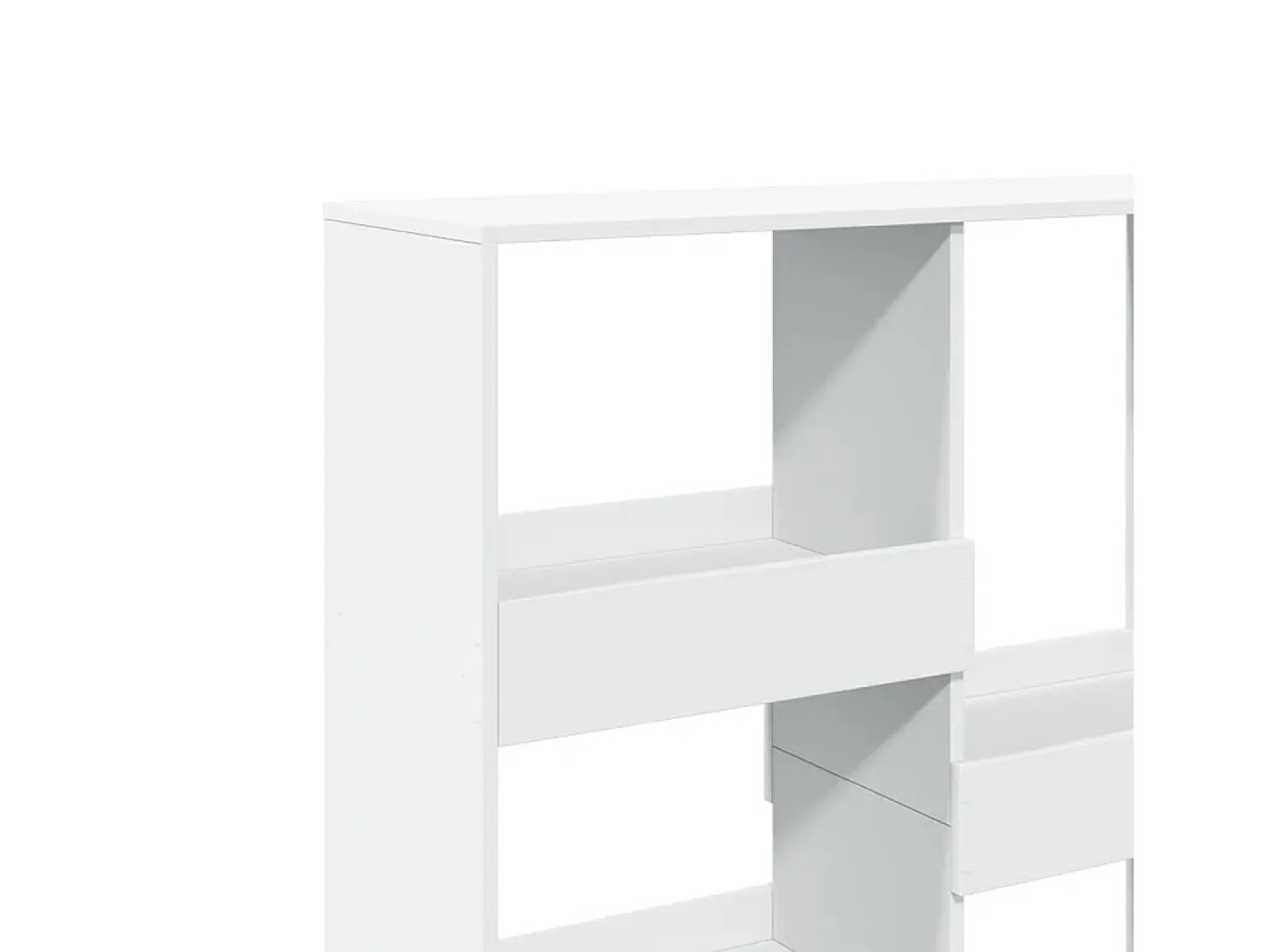 Estantería/divisor de espacios blanco 100x33x115 cm