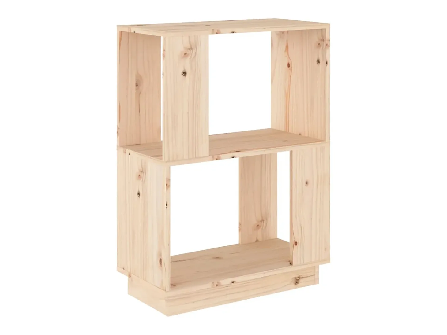 Estantería/divisor de espacios madera maciza pino 51x25x70 cm
