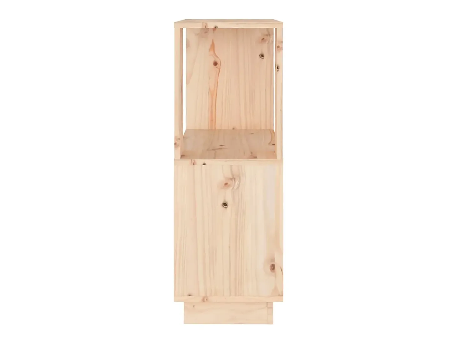 Estantería/divisor de espacios madera maciza pino 51x25x70 cm
