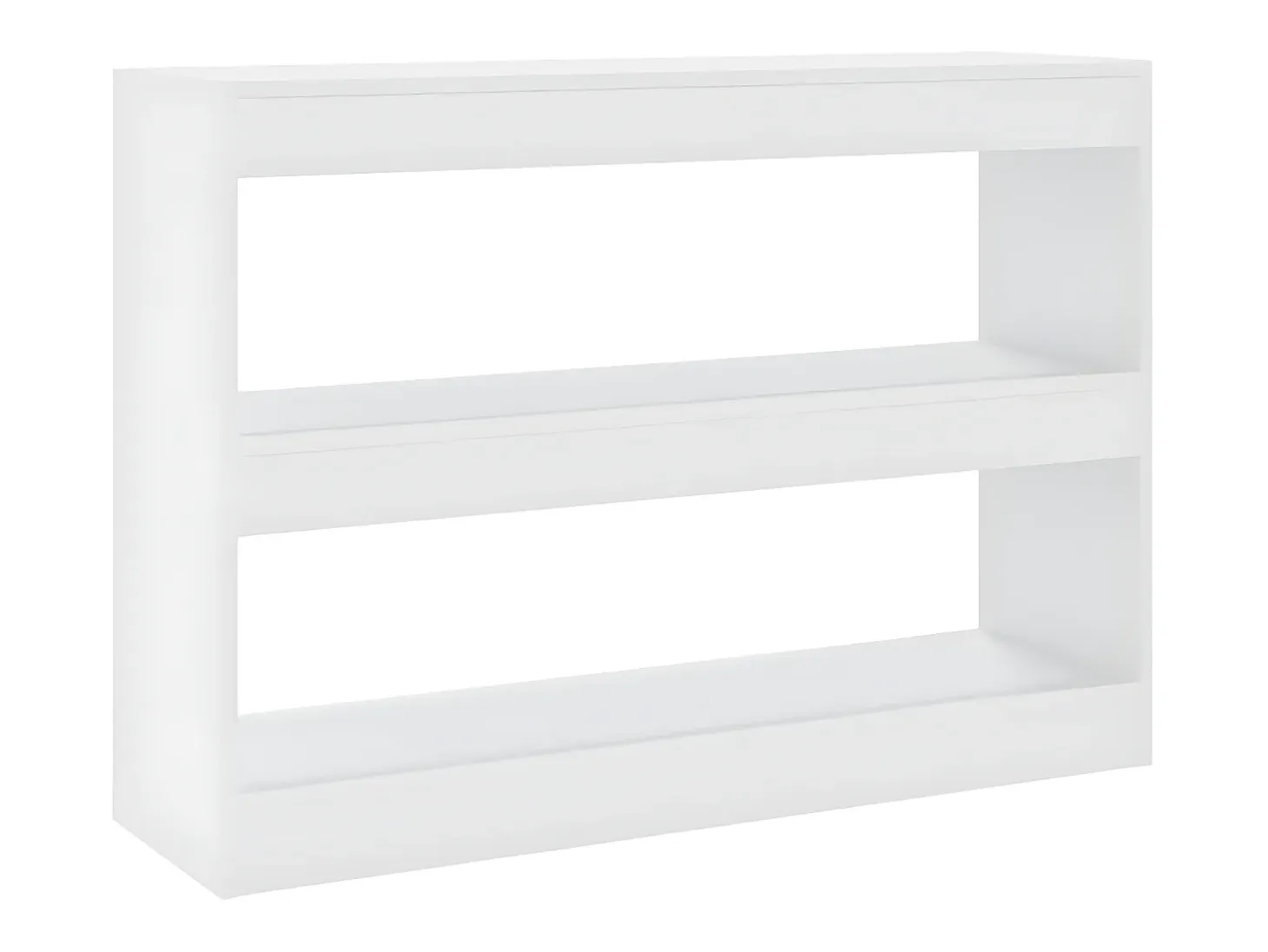 Estantería/divisor de espacios blanco 100x30x72 cm