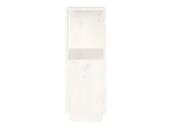 Estantería/divisor de espacios madera pino blanco 51x25x70 cm