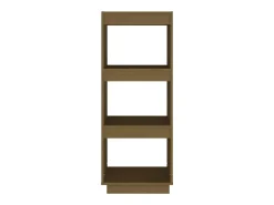 Estantería/divisor de espacios madera pino marrón miel