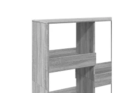 Estantería/divisor de espacios gris Sonoma 100x33x115 cm