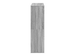 Estantería/divisor de espacios gris Sonoma 100x33x115 cm