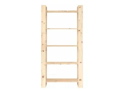 Estantería/divisor de espacios madera maciza 80x35x160 cm