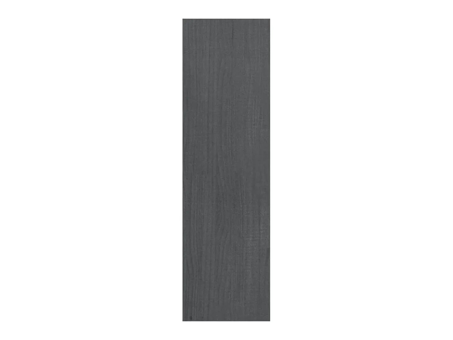Estantería/divisor de espacios madera de pino gris 40x30x103,5 cm