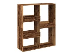 Estantería/divisor de espacios madera envejecida 100x33x115 cm