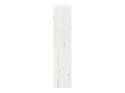 Estantería/divisor de espacios madera pino blanco 60x30x135,5cm