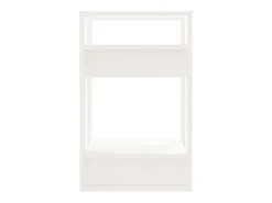 Estantería/divisor de espacios madera pino blanco 41x35x57 cm