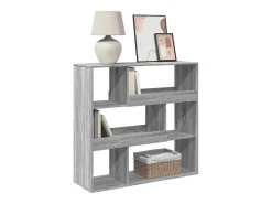 Estantería/divisor de espacios gris Sonoma 100x33x94,5 cm