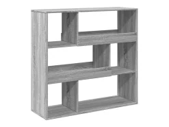 Estantería/divisor de espacios gris Sonoma 100x33x94,5 cm