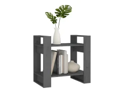 Estantería/divisor de espacios madera pino gris 60x35x57 cm