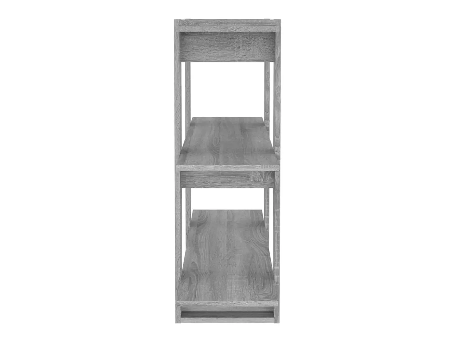 Estantería/divisor de espacios gris Sonoma 100x30x87 cm