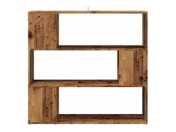 Estantería/divisor de espacios madera vieja 100x24x94 cm