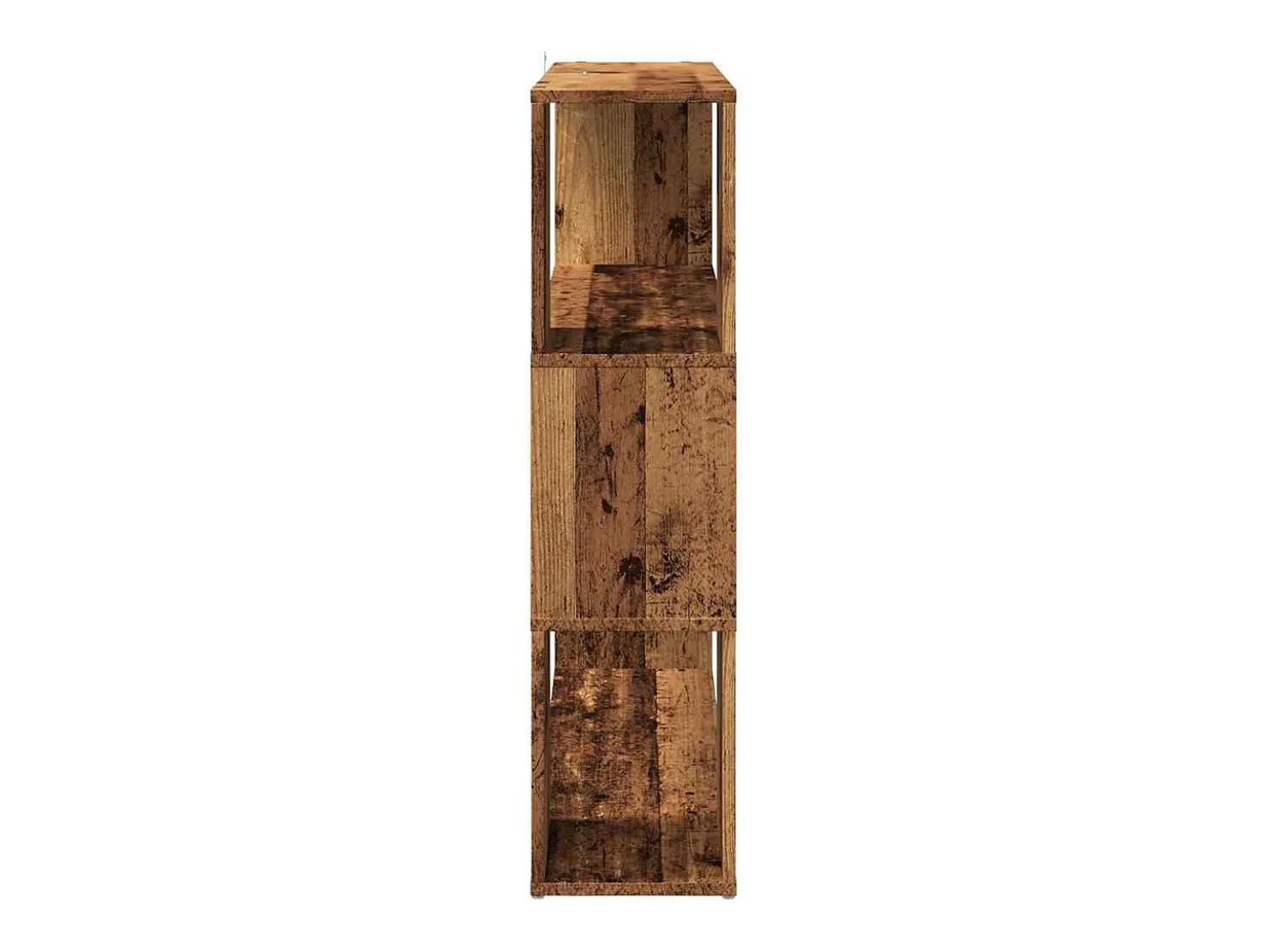 Estantería/divisor de espacios madera vieja 100x24x94 cm
