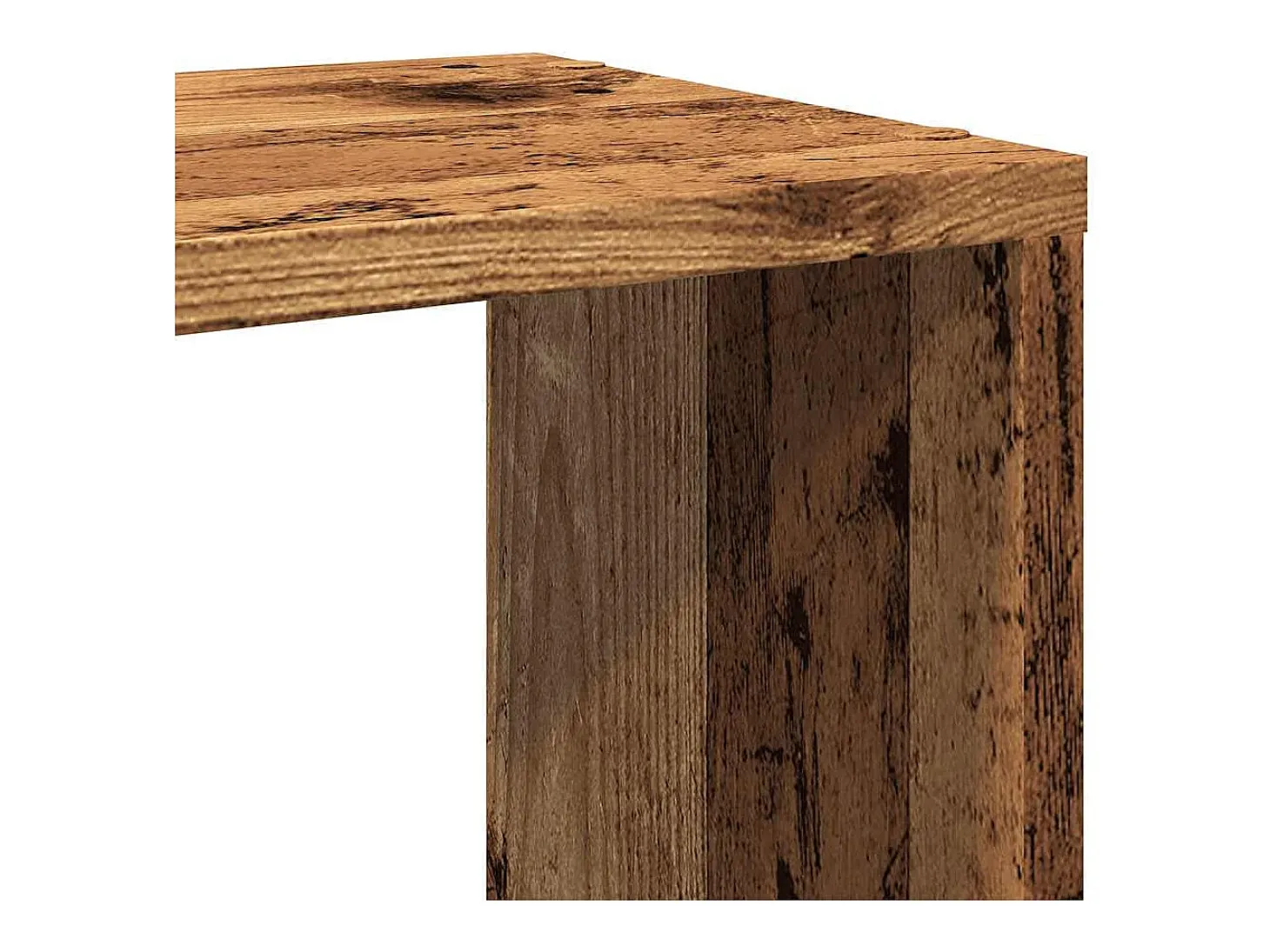 Estantería/divisor de espacios madera vieja 100x24x94 cm