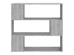 Estantería/divisor de espacios gris Sonoma 100x24x94 cm