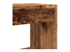Estantería/divisor de espacios madera antigua 80x30x72 cm
