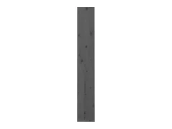 Estantería/divisor de espacios madera pino gris 60x30x199,5 cm