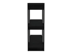 Estantería/divisor de espacios negro 80x30x87 cm
