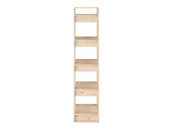 Estantería/divisor de espacios madera maciza pino 41x35x160 cm