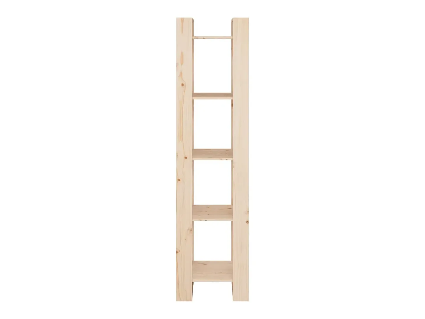 Estantería/divisor de espacios madera maciza pino 41x35x160 cm