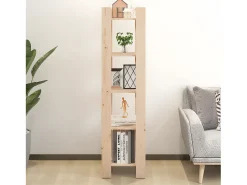 Estantería/divisor de espacios madera maciza pino 41x35x160 cm