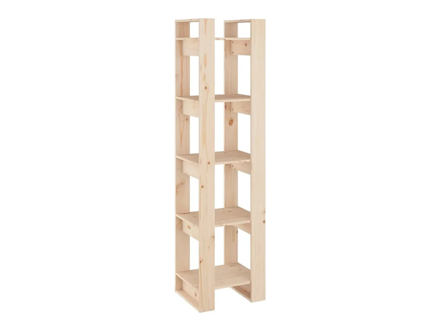 Estantería/divisor de espacios madera maciza pino 41x35x160 cm